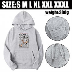 One Piece Anime printed hooded sweatshirt top from S to 3XL