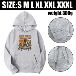 Stranger Things Anime printed hooded sweatshirt top from S to 3XL