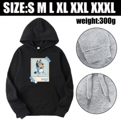 Bluey Anime printed hooded sweatshirt top from S to 3XL