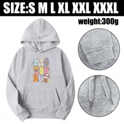 Labubu Anime printed hooded sweatshirt top from S to 3XL