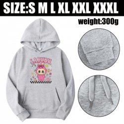 Labubu Anime printed hooded sweatshirt top from S to 3XL