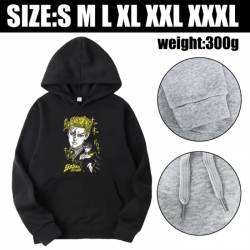 JoJos Bizarre Adventure Anime printed hooded sweatshirt top from S to 3XL