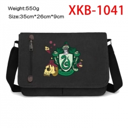 Harry Potter Anime Retro Canvas Shoulder Bag Crossbody Bag Mailman Bag 35x26x9cm