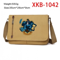 Harry Potter Anime Retro Canvas Shoulder Bag Crossbody Bag Mailman Bag 35x26x9cm