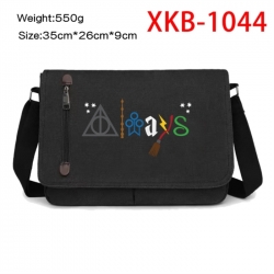 Harry Potter Anime Retro Canvas Shoulder Bag Crossbody Bag Mailman Bag 35x26x9cm