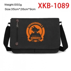 DRAGON BALL Anime Retro Canvas Shoulder Bag Crossbody Bag Mailman Bag 35x26x9cm