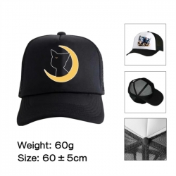 sailormoon Anime mesh cap peaked cap sun hat 60cm
