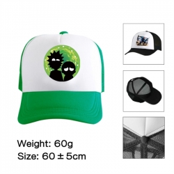Rick and Morty Anime mesh cap peaked cap sun hat 60cm