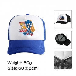 Sonic The Hedgehog Anime mesh cap peaked cap sun hat 60cm