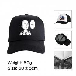 One Punch Man Anime mesh cap peaked cap sun hat 60cm