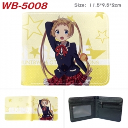 Chuunibyou Demo Koi Ga Shitai Animation color PU leather half fold wallet 11.5X9X2CM