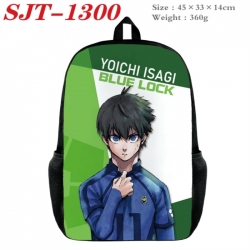 BLUE LOCK Anime nylon canvas backpack student backpack 45x33x14cm
