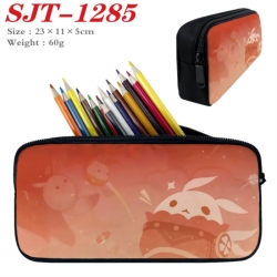 Genshin Impact Anime nylon student pencil case 23x11x5cm 