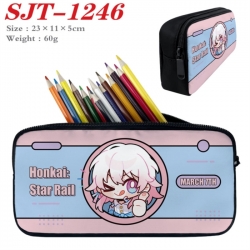Honkai: Star Rail Anime nylon student pencil case 23x11x5cm 