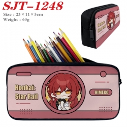 Honkai: Star Rail Anime nylon student pencil case 23x11x5cm 