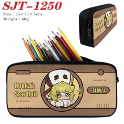Honkai: Star Rail Anime nylon student pencil case 23x11x5cm 