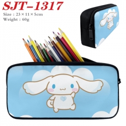 Sanrio Anime nylon student pencil case 23x11x5cm 
