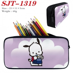Sanrio Anime nylon student pencil case 23x11x5cm 