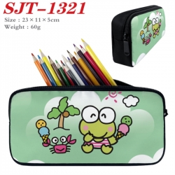 Sanrio Anime nylon student pencil case 23x11x5cm 