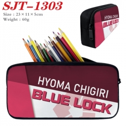 BLUE LOCK Anime nylon student pencil case 23x11x5cm 