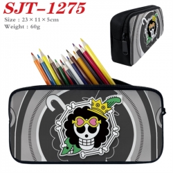 One Piece Anime nylon student pencil case 23x11x5cm 