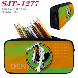 Chainsaw Man Anime nylon student pencil case 23x11x5cm 