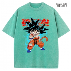 DRAGON BALL Anime peripheral pure cotton washed and worn T-shirt from S to 4XL