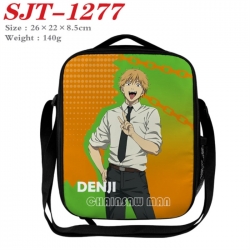 Chainsaw Man Anime Lunch Bag Crossbody Bag 26x22x8.5cm 