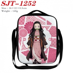 Demon Slayer Kimets Anime Lunch Bag Crossbody Bag 26x22x8.5cm 