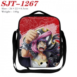 One Piece Anime Lunch Bag Crossbody Bag 26x22x8.5cm 