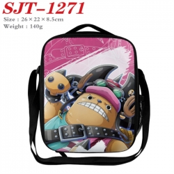 One Piece Anime Lunch Bag Crossbody Bag 26x22x8.5cm 