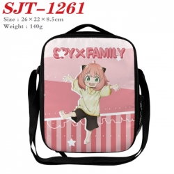SPY&times;FAMILY Anime Lunch Bag Crossbody Bag 26x22x8.5cm 