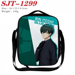 BLUE LOCK Anime Lunch Bag Crossbody Bag 26x22x8.5cm 