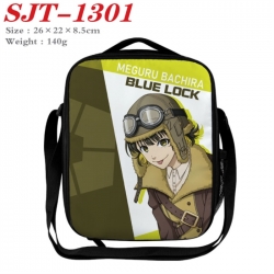 BLUE LOCK Anime Lunch Bag Crossbody Bag 26x22x8.5cm 
