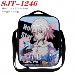 Honkai: Star Rail Anime Lunch Bag Crossbody Bag 26x22x8.5cm 