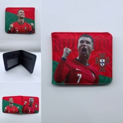 Cristiano Ronaldo Full color Two fold short card case wallet 11X9.5CM
