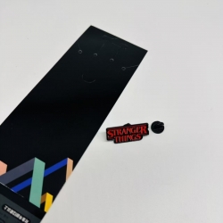 Stranger Things Anime cartoon metal brooch  price for 5 pcs 