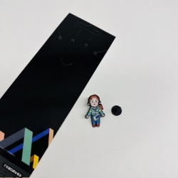 Stranger Things Anime cartoon metal brooch  price for 5 pcs 