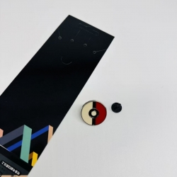 Pokemon Anime cartoon metal brooch  price for 5 pcs 