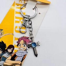 Fairy tail Animation metal keychain pendant price for 5 pcs 