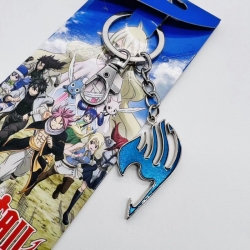 Fairy tail Animation metal keychain pendant price for 5 pcs 
