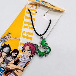 Fairy tail Anime peripheral leather rope necklace pendant jewelry price for 5 pcs