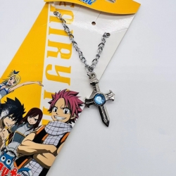Fairy tail Anime peripheral necklace pendant jewelry price for 5 pcs
