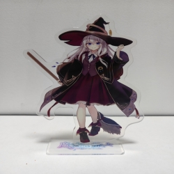 Witch's Journey Anime Laser Acrylic Humanoid keychain Standing Plates