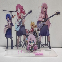 BOCCHI THE ROCK! Anime Around New Laser Acrylic keychain Standing Plates 25cm