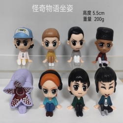 Stranger Things Bagged Figure Decoration Model 5.5cm a set of 8
