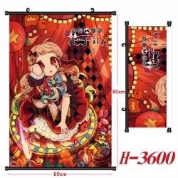 Toilet-bound Hanako-kun Anime Black Plastic Rod Canvas Painting Wall Scroll 60X90CM
