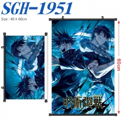 Jujutsu Kaisen Anime digital printed pole style hanging picture Wall Scroll 40x60cm