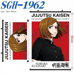 Jujutsu Kaisen Anime digital printed pole style hanging picture Wall Scroll 40x60cm