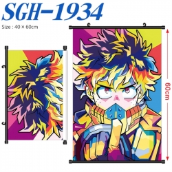 My Hero Academia Anime digital printed pole style hanging picture Wall Scroll 40x60cm